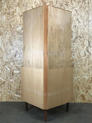 Danish Teak Vitrine Corner Cabinet, 1960s-EJL-1062993