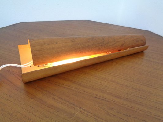 Danish Teak Wall Lamp, 1950s-RDW-903851