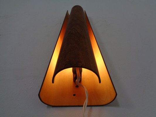 Danish Teak Wall Lamp, 1950s-RDW-903851