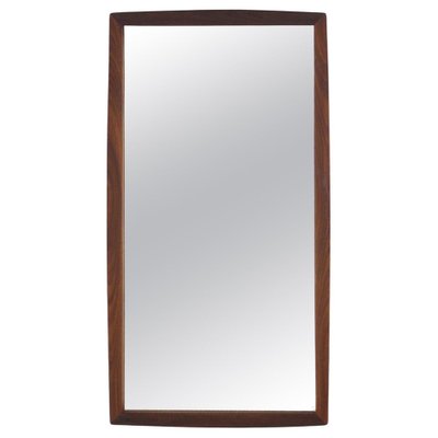 Danish Teak Wall Mirror, 1970s-TZ-1342516