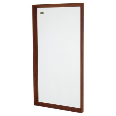 Danish Teak Wall Mirror, 1970s-TZ-1342496