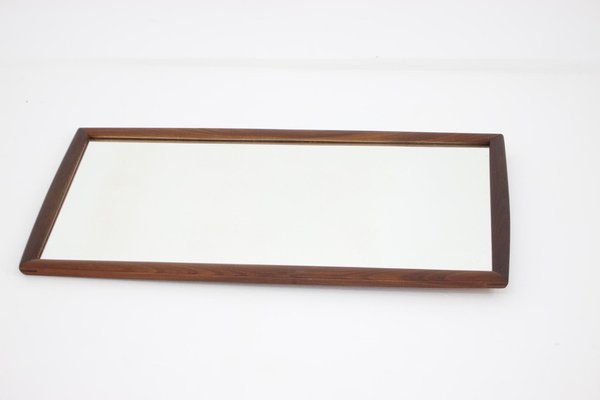 Danish Teak Wall Mirror, 1970s-TZ-1342516