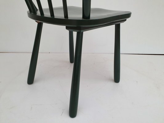 Danish Teak Wood 1550 Side Chair from Fritz Hansen, 1950s-TMW-547185