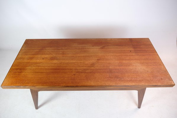 Danish Teak Wood Coffee Table, 1960s-UY-1427379