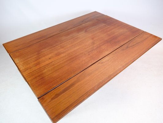 Danish Teak Wood Coffee Table, 1960s-UY-1427379