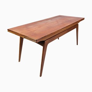 Danish Teak Wood Coffee Table, 1960s-UY-1427379