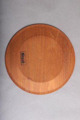 Danish Teak Wooden Plates by Hafnia, Set of 6-DQ-1088878