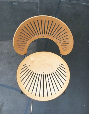 Danish Trinidad Barstools and Table by Nanna Ditzel for Fredericia, 1990s, Set of 4-UAH-820494