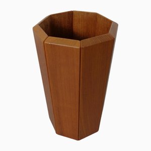 Danish Umbrella Stand in Teak by Kai Kristiansen for Vildbjerg Mobelfabrik, 1960s-RDW-2026931