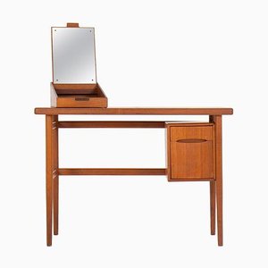 Danish Vanity Table or Desk in Teak by Kurt Østervig, Denmark-FM-900559