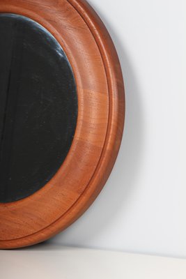 Danish Wall Mirror in Teak, 1960s-HJB-1241166