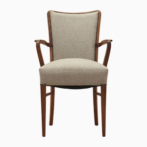 Danish Walnut Armchair, 1970s-VND-1790345