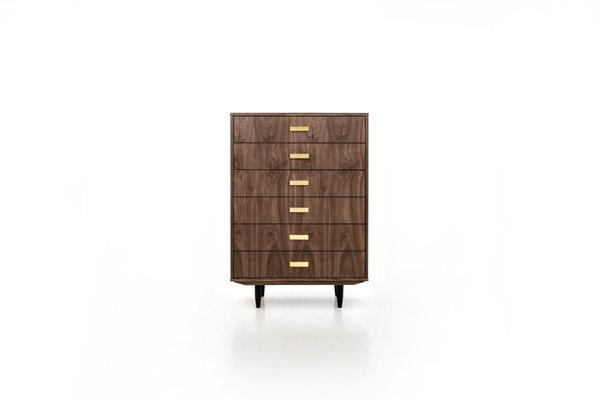 Danish Walnut Chest of Drawers-VND-1081541