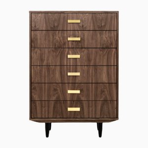 Danish Walnut Chest of Drawers-VND-1081541