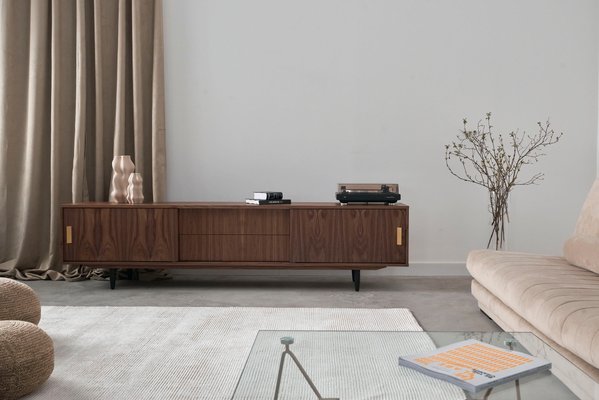 Danish Walnut Sideboard-VND-1081589