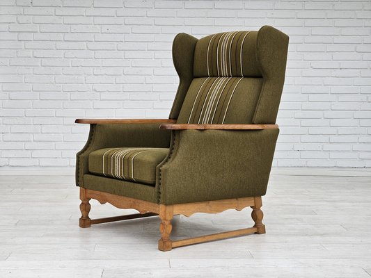 Danish Wingback Chair, 1970s-TMW-1729635