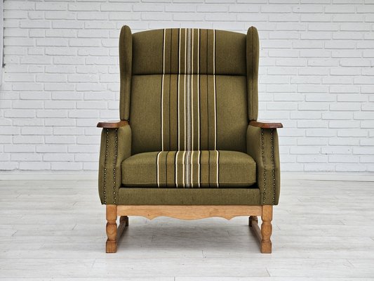 Danish Wingback Chair, 1970s-TMW-1729635