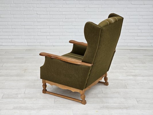 Danish Wingback Chair, 1970s-TMW-1729635