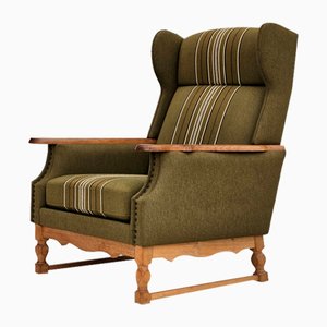 Danish Wingback Chair, 1970s-TMW-1729635