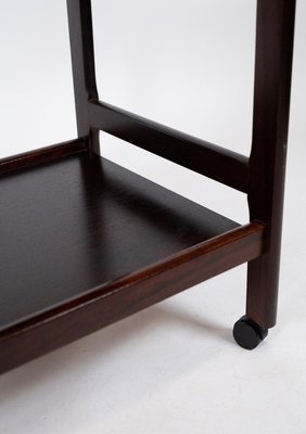 Dansih Trolley Table in Mahogany, 1960s-UY-853724