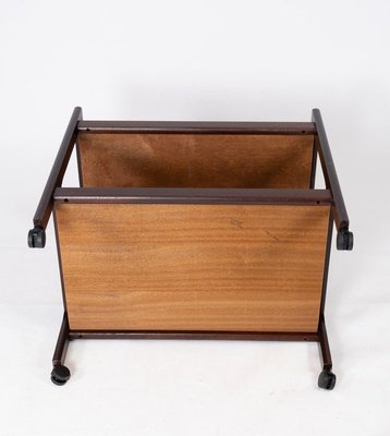 Dansih Trolley Table in Mahogany, 1960s-UY-853724