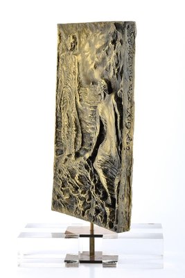 Dante Meets Virgil - Original Bronze Sculpture by P. Fazzini - Late 20th Century Late 20th Century-ZCI-756404