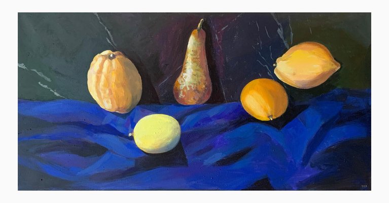 Danuta Dabrowska-Siemaszkiewicz, Fruits, Oil & Canvas-XHG-1786780