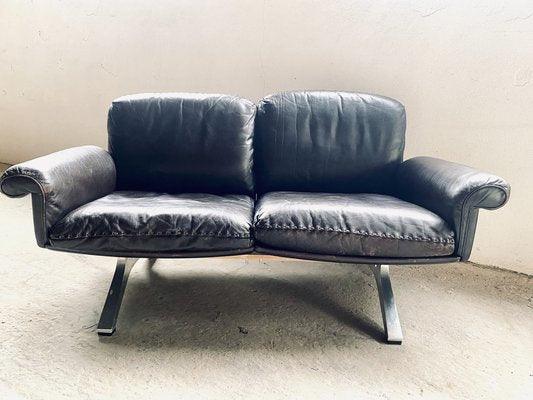 Dark Brown Leather Model Ds31 Sofa from de Sede, 1970s-PYR-1733658