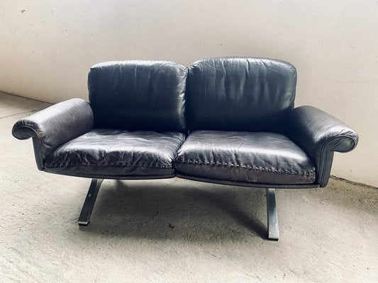 Dark Brown Leather Model Ds31 Sofa from de Sede, 1970s-PYR-1733658