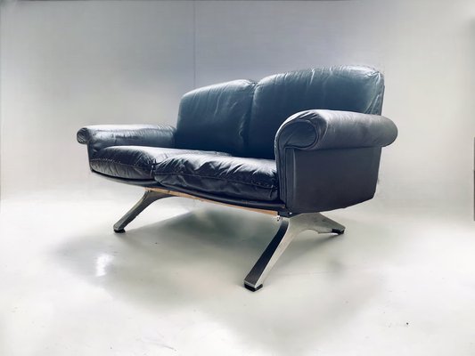 Dark Brown Leather Model Ds31 Sofa from de Sede, 1970s-PYR-1733658