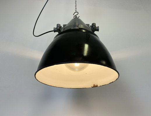 Dark Grey Explosion Proof Lamp from Elektrosvit, 1970s-CGF-1154688