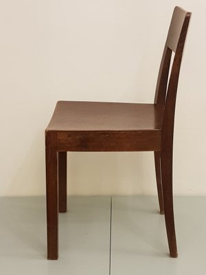 Dark Stained Beech Chair, 1920s-UNO-918993