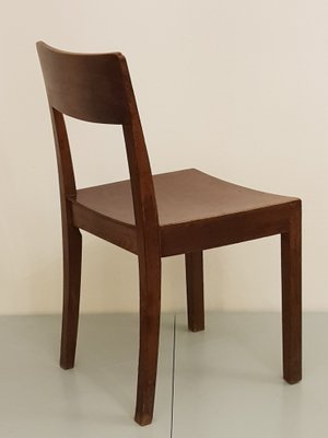 Dark Stained Beech Chair, 1920s-UNO-918993