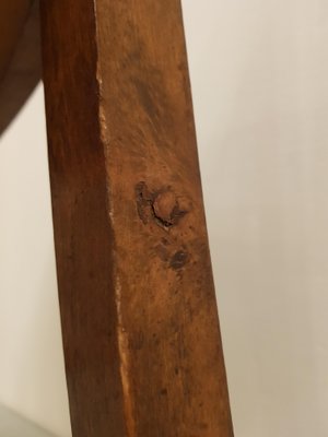 Dark Stained Beech Chair, 1920s-UNO-918993