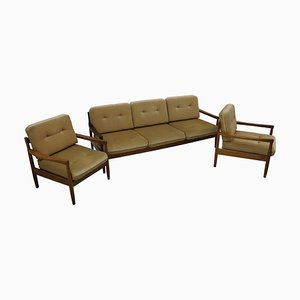 Daybed, Couch & 2 Armchairs, Set of 3-XTG-1020410