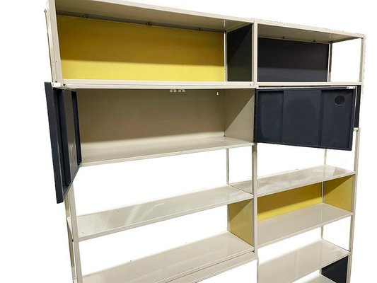 De Bijenkorf Modular Shelving Unit attributed to Friso Kramer for Asmeta, 1953-UCH-1812281