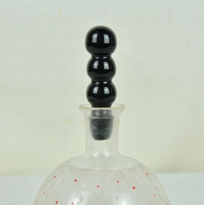 Decanter with Black Cap, 1970s-ROJ-627313