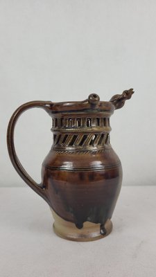 Deceptive Stoneware Pitcher by Jean-Claude Seguin, 1990s-XYB-2042912