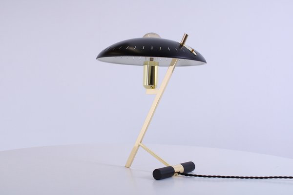 Decora Z Table Lamp in Brass by Louis Kalff for Philips, 1950s-XT-1768910