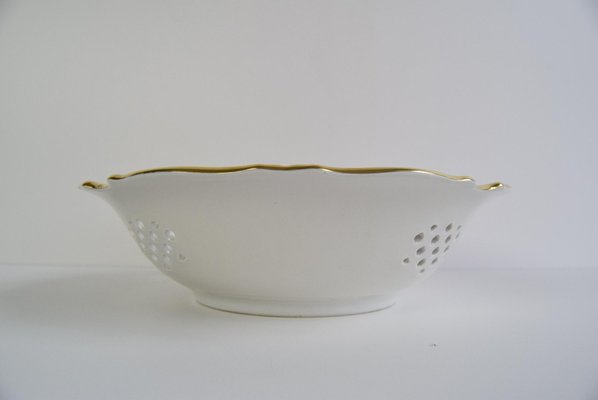 Decorative Bowl in Openwork Porcelain from Pirken Hammer, 1960s-TZ-2018671