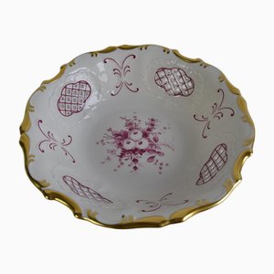 Decorative Bowl in Openwork Porcelain from Pirken Hammer, 1960s-TZ-2018671