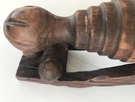 Decorative Carved Wooden Cannon,1950s-WQQ-1209392