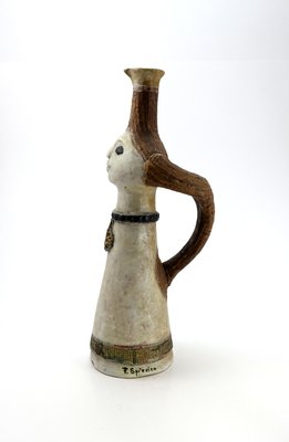 Decorative Ceramic Vase by F. Spizzico, 1970s-UWE-752945