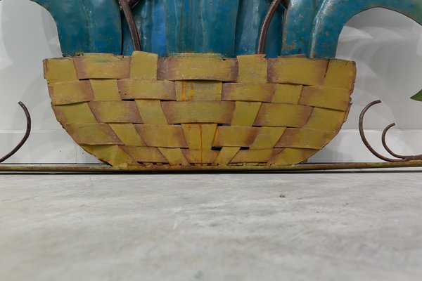 Decorative Iron Wall Piece, 1950s-UJE-663490