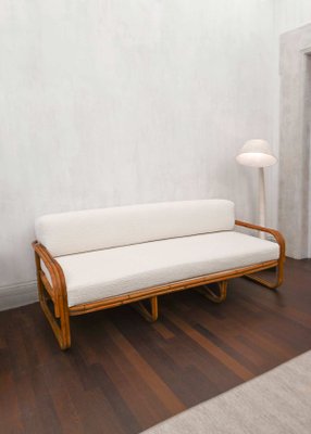 Dedar Fabric Bamboo Sofa, 1970s-MNF-1226511