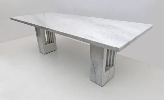 Delfi Marble Dining Table attributed to Marcel Breuer and Carlo Scarpa for Gavina, Italy, 1968-FER-1719312