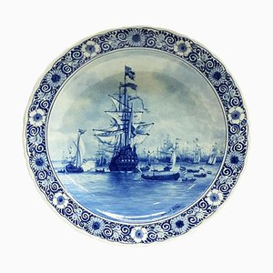 Delft Bottle Wall Plate After van de Velde from Porceleyne Fles, 1898-UCH-1224585