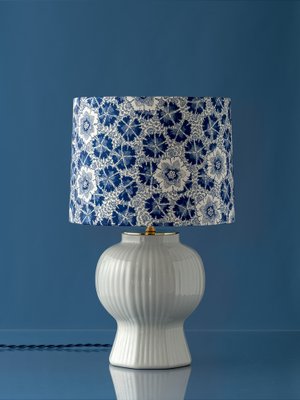 Delft White Table Lamp from Royal Delft-TJZ-1760148