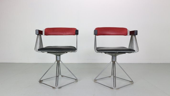 Delta Wire Armchairs attributed to Rudi Verelst, 1971, Set of 2-DT-2026256