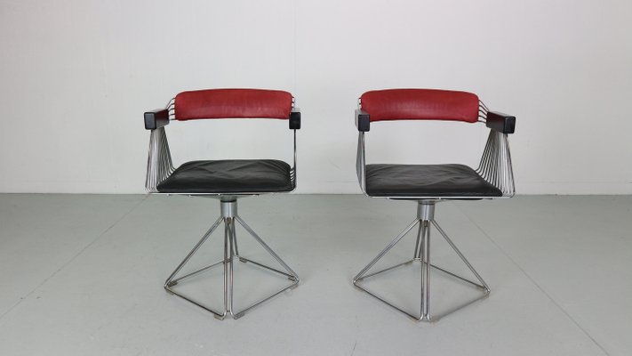 Delta Wire Armchairs attributed to Rudi Verelst, 1971, Set of 2-DT-2026256